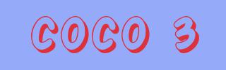 sinónimo de Coco 3